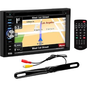 أنظمة الصوت BOSS BVNV9384RC ملاحة GPS للسيارة ومشغل DVD - مزدوج Din، صوت ومكالمات بلوتوث، شاشة لمس LCD 6.2 بوصة، MP3 CD DVD USB SD، Aux-in، مستقبل راديو AM FM in Saudi Arabia