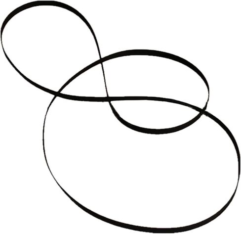 50Pcs Recorder Rubber Belts, Cassette Recorder Repair Rubber Belts 40-135 MM (2MM Width) in Kuwait