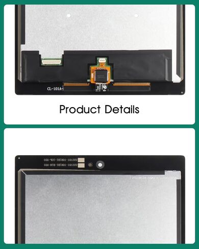 for Amazon Kindle Fire HD10 Touch Screen Replacement 7th Generation 2017 Digitizer Sensor SL056ZE Touch Digitizer Panel Glass Repair Parts Kits(Not Include LCD) in Saudi Arabia