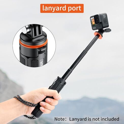 حامل ثلاثي Gopro قابل للتمديد من Osznmmg لـ Insta360 Selfie Stick Gopro Hero 10/9/8/7/6/5 أسود/Gopro Max DJI Osmo Action Insta 360 AKASO Action والمزيد من كاميرا الحركة in Kuwait