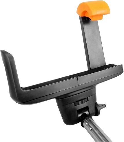 عصا سيلفي بلوتوث: عمود سيلفي قابل للتمديد للهواتف الذكية التي تعمل بنظام iOS وأندرويد، والكاميرات، وحامل هاتف آمن، وزر الإبهام - تصميم أسود أنيق، وزاوية قابلة للتعديل، وصغير الحجم وخفيف الوزن in Kuwait