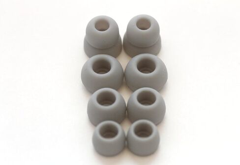 4 Pairs Replacement Eartips Earbuds Eargels Earpads for Powerbeats 2 Wireless Beats by dr dre (Black) in Saudi Arabia