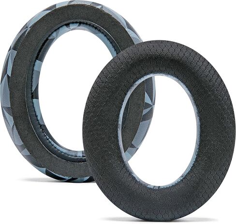 WC Freeze QC35 - Cooling Gel Ear Pads for Bose QuietComfort 35 & 35ii | Made by Wicked Cushions | Breathable Sports Fabric, Extra Thick & Cooler for Longer | Black in Kuwait