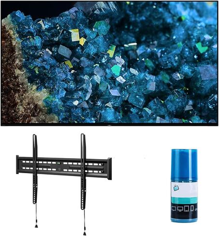 Sony XR83A80L 83 inch 4K HDR OLED Smart Google TV with PS5 Features with a FIXED-MOUNT-43-90 TV Mount for 43 Inch-90 Inch Compatible TV's and HDTV Screen Cleaner Kit (2023) in Saudi Arabia