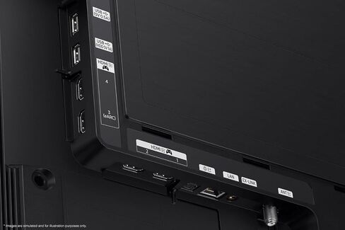 SAMSUNG QN83S90CAEXZA 83 Inch 4K HDR OLED Smart TV with AI Upscaling with an Additional 1 Year Coverage (2023) in Saudi Arabia
