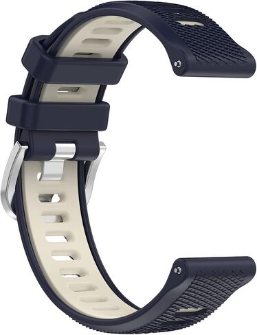 FitTurn Wrist Strap Compatible with Garmin Forerunner 265 Smart Watch Bands, Replacement Wristband Compatible for Garmin Forerunner 265 Soft Silicone Watch Band Adjustable Wristband Bracelet in Saudi Arabia
