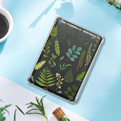 CoBak Clear Case for All-New Kindle Paperwhite 11th Gen 2021 & Signature Edition(6.8") - Lightweight, Scratch-Proof Silicone Back Cover with Playful Flower Design in Saudi Arabia