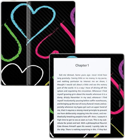 MIGHTY SKINS MightySkins غلاف من ألياف الكربون لجهاز Amazon Kindle Oasis 7 بوصة (الجيل التاسع) - كتب | لمسة نهائية واقية ومتينة من ألياف الكربون | سهلة التطبيق والإزالة وتغيير الأنماط | صنع في الولايات المتحدة الأمريكية in Kuwait