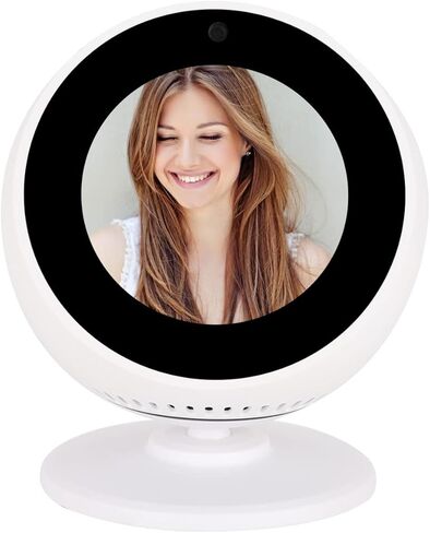 Aokicase لحامل Amazon Echo Spot 360 درجة قابل للتعديل ببساطة قم بإمالة Amazon Echo Spot للأمام أو الخلف لتحسين زاوية الرؤية (Amazon Echo Spot، أبيض) A311 in Kuwait