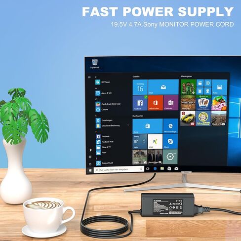 19.5V سلك الطاقة لسوني برافيا TV KDL-40 KDL-55 KDL-42 KDL-48 KDL-32 W600B W650A W674A W700B W800B سلسلة KDL-40R510C KDL-40W650D KDL48W590B KDL55W650D KDL48W600B KDL-42W650A الذكية ال اي دي ال سي دي اتش دي in Kuwait