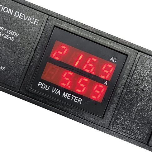 Metered-Breaker-Surge Protection PDU, 240V, L6-30P, 30A, 7200watts, (4) C13 & (2) C19 Outlets, Crypto Mining PDU, Data Centre PDU, ASIC/RIGS PDU in Saudi Arabia