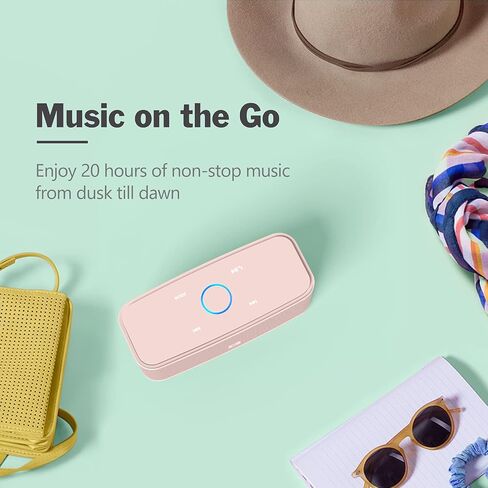 مكبر صوت بلوتوث لاسلكي DOSS SoundBox Touch - صوت عالي الدقة 12 وات مع صوت جهير غني in Kuwait
