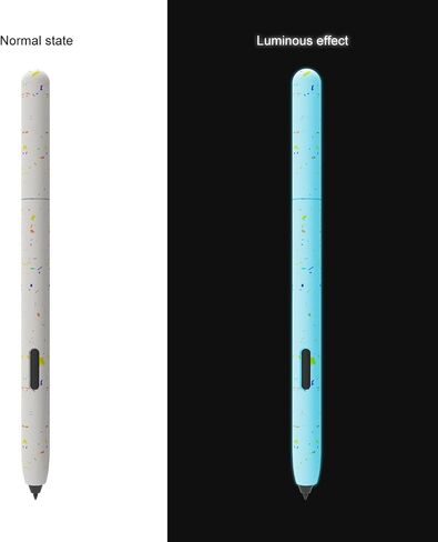 LOVE MEI Silicone Sleeve Case for Samsung Galaxy Tab S7/S7PLUS/S8/S8/S8 Plus/S8 Ultra Pen Luminous Holder Glow Protective Skin Cover case Non-Slip Smooth Grip Accessories（2pieces ） in Kuwait