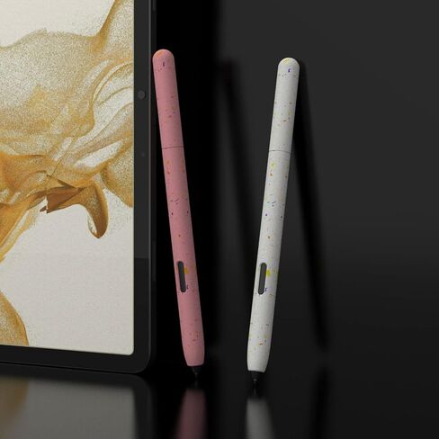 LOVE MEI Silicone Sleeve Case for Samsung Galaxy Tab S7/S7PLUS/S8/S8/S8 Plus/S8 Ultra Pen Luminous Holder Glow Protective Skin Cover case Non-Slip Smooth Grip Accessories（2pieces ） in Kuwait