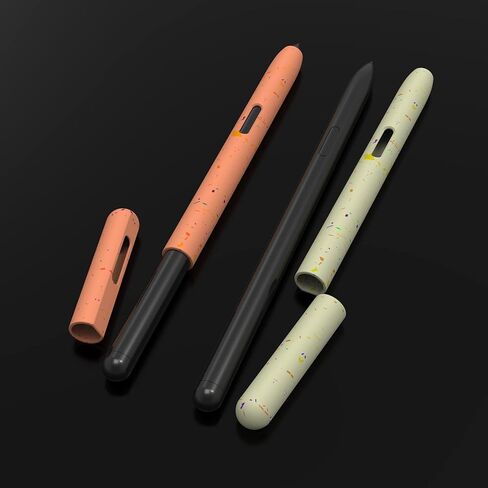 LOVE MEI Silicone Sleeve Case for Samsung Galaxy Tab S7/S7PLUS/S8/S8/S8 Plus/S8 Ultra Pen Luminous Holder Glow Protective Skin Cover case Non-Slip Smooth Grip Accessories（2pieces ） in Kuwait