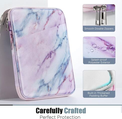 TiMOVO 8-9 Inch Tablet Sleeve Case Compatible with iPad Mini 6, iPad Mini 5/4/3/2/1, Galaxy Tab A7 Lite 8.7/Tab A 8.0/Tab A 8.4, Fire HD 8 & 8 Plus 2020, Portable Protective Bag, Light Blue in Saudi Arabia