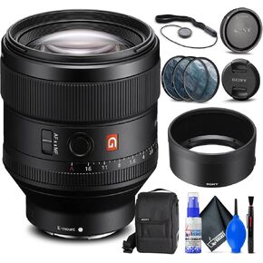 Sony FE 85mm f/1.4 GM Lens (SEL85F14GM) + Filter Kit + Lens Cap Keeper + Cleaning Kit + More (Renewed) in Kuwait