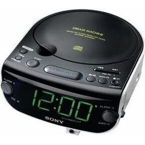 راديو سوني ICF-CD815 AM/FM ستيريو CD مع منبه مزدوج (توقف الشركة المصنعة) in Kuwait