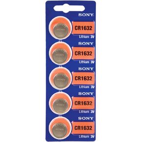 Sony CR1632 3 Volt Lithium Coin Cell Battery (5 Batteries) in Kuwait