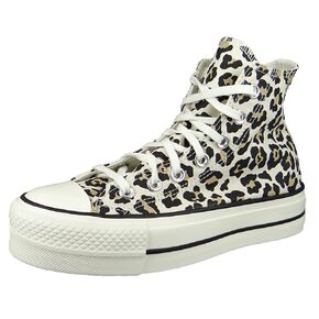 Converse Women's Chuck Taylor All Star Leopard Platform High Top Sneakers