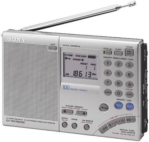 Sony ICF-SW7600GR AM/FM Shortwave World Band Receiver with Single Side Band Reception in Kuwait