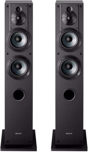Sony SS-CS3 3-Way 4-Driver Floor-Standing Speaker - Pair (Black) in Saudi Arabia