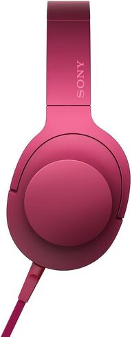 Sony hear on Premium Hi-Res Stereo Headphones (wired), Cinnabar Red in Saudi Arabia