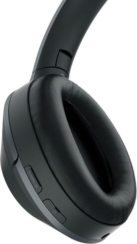 Sony Noise Cancelling Headphones WH1000XM2: Over Ear Wireless Bluetooth Headphones with Microphone - Hi Res Audio and Active Sound Cancellation - Gold (2017 model) in Saudi Arabia