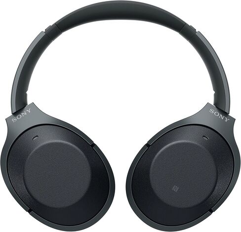 Sony Noise Cancelling Headphones WH1000XM2: Over Ear Wireless Bluetooth Headphones with Microphone - Hi Res Audio and Active Sound Cancellation - Gold (2017 model) in Saudi Arabia