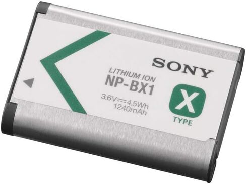 سوني NP-BX1 Li-Ion Akku (Typ X، 3.6 فولت، 1240 مللي أمبير) لـ Cyber-shot in Saudi Arabia