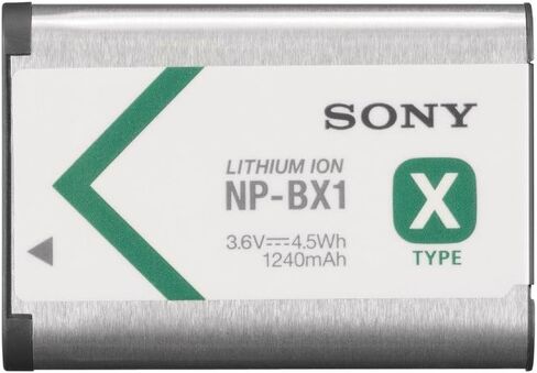 سوني NP-BX1 Li-Ion Akku (Typ X، 3.6 فولت، 1240 مللي أمبير) لـ Cyber-shot in Saudi Arabia