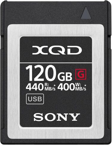 Sony 120GB XQD G Series Memory Card with KOAH Pro Rugged Memory Storage Carrying Case Bundle (2 Items) in Saudi Arabia