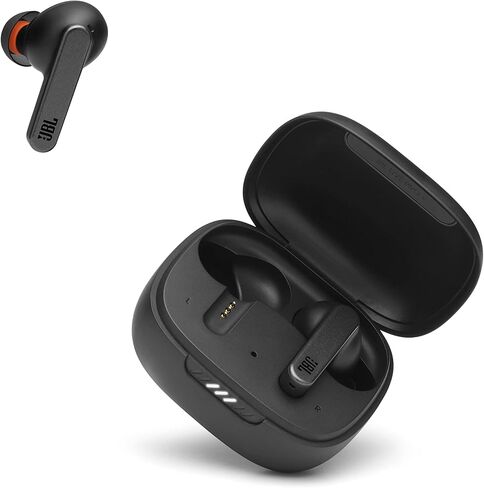 JBL Live PRO+ TWS True Wireless in-Ear Noise Cancelling Bluetooth Headphones, Up to 28H of Battery, Microphones, Wireless Charging, Hey Google and Amazon Alexa (Black) in Saudi Arabia