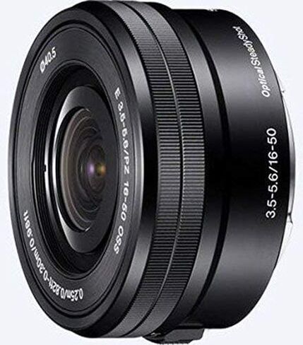 Sony SELP1650PS E PZ 16-50mm f/3.5-5.6 OSS Zoom Lens for APS-C-Format E-Mount Cameras (Renewed) in Saudi Arabia