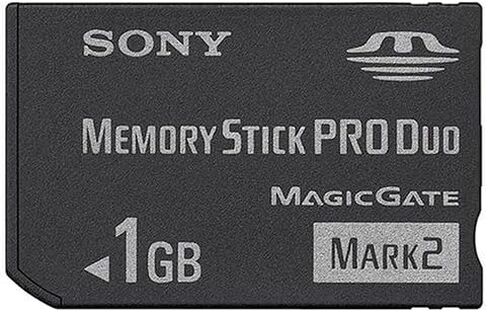 Sony MSMT1G 1GB Memory Stick PRO Duo (Mark2) Media in Saudi Arabia