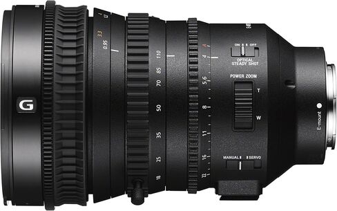 Sony SELP18110G 18-110mm f/4-22 Fixed Zoom Camera Lens, Black (Renewed) in Saudi Arabia