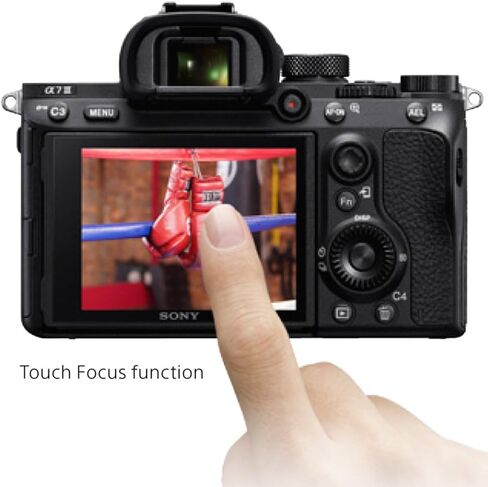 Sony a7III 24.2MP Full Frame Mirrorless Interchangeable Lens Camera Body + 64GB Memory & Flash a7III Accessory Bundle in Saudi Arabia