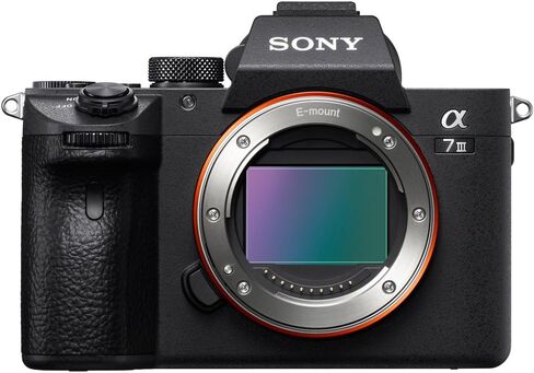 Sony a7III 24.2MP Full Frame Mirrorless Interchangeable Lens Camera Body + 64GB Memory & Flash a7III Accessory Bundle in Saudi Arabia