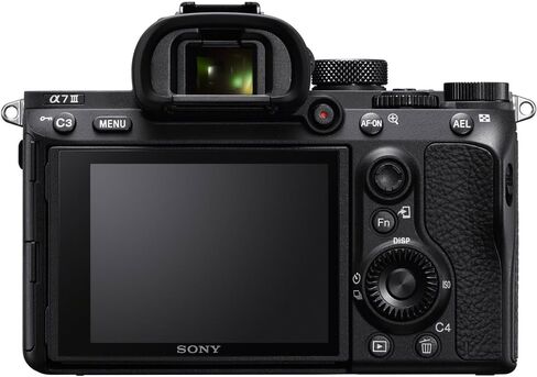 Sony a7III 24.2MP Full Frame Mirrorless Interchangeable Lens Camera Body + 64GB Memory & Flash a7III Accessory Bundle in Saudi Arabia
