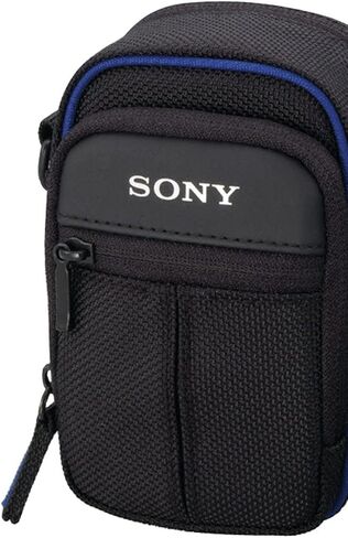 Sony LCSCSJ Soft Carrying Case for Sony S, W, T, and N Series Digital Cameras , Black in Saudi Arabia