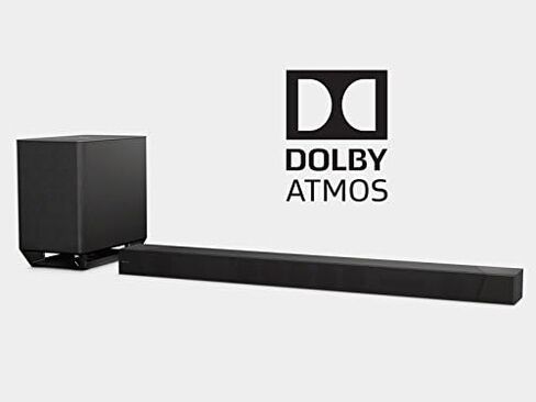 Sony ST5000 7.1.2ch 800W Dolby Atmos Soundbar with Wireless Subwoofer (HT-ST5000), Surround Sound Home Theater experience Black in Saudi Arabia