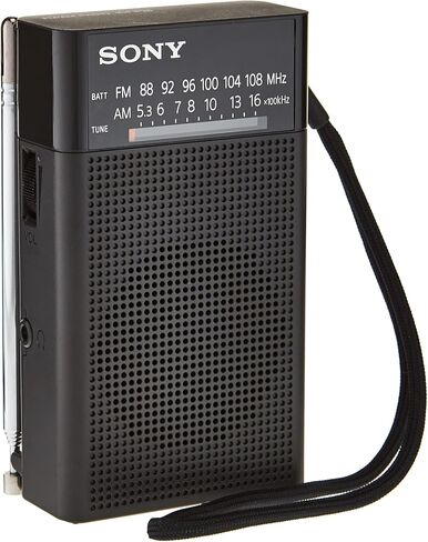 Sony ICFP26 Portable AM/FM Radio,Black in Saudi Arabia