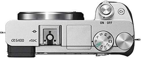 Sony Alpha A6400 Mirrorless Digital Camera [Body only] - Wi-Fi and NFC Enabled, (Silver) (Renewed) in Saudi Arabia