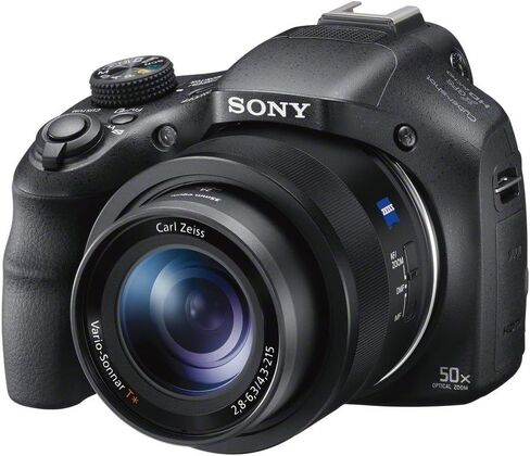 Sony HX400V Compact Digital Camera with 50x Optical Zoom, Black in Saudi Arabia