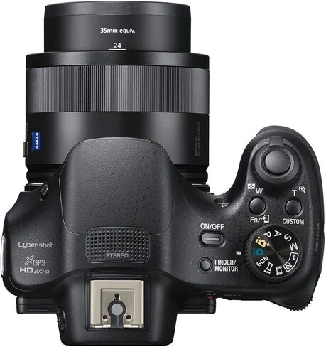 Sony HX400V Compact Digital Camera with 50x Optical Zoom, Black in Saudi Arabia
