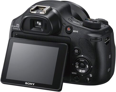 Sony HX400V Compact Digital Camera with 50x Optical Zoom, Black in Saudi Arabia