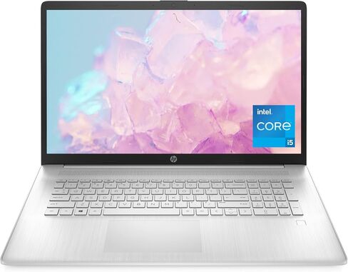 HP 17 Laptop PC, 11th Gen Intel Core i5-1155G7, 8 GB RAM, 512 GB SSD Storage, 17.3-inch Full HD IPS Display, Windows 11 Home, Anti-Glare Screen, Long Battery Life, Webcam & Mics (17-cn1020nr, 2021) in Saudi Arabia