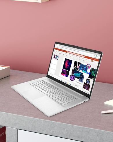 HP 17 Laptop PC, 11th Gen Intel Core i5-1155G7, 8 GB RAM, 512 GB SSD Storage, 17.3-inch Full HD IPS Display, Windows 11 Home, Anti-Glare Screen, Long Battery Life, Webcam & Mics (17-cn1020nr, 2021) in Saudi Arabia