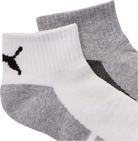 PUMA Men's 6 Pack Quarter Crew Socks in Kuwait