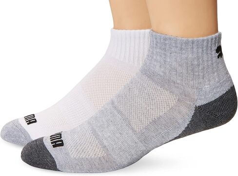 PUMA Men's 6 Pack Quarter Crew Socks in Kuwait